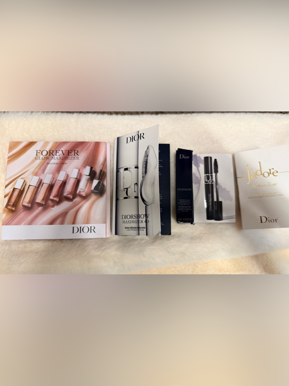 Dior Mascara Liquid Highlighter and Makeup Sample Set - jador perfume sample